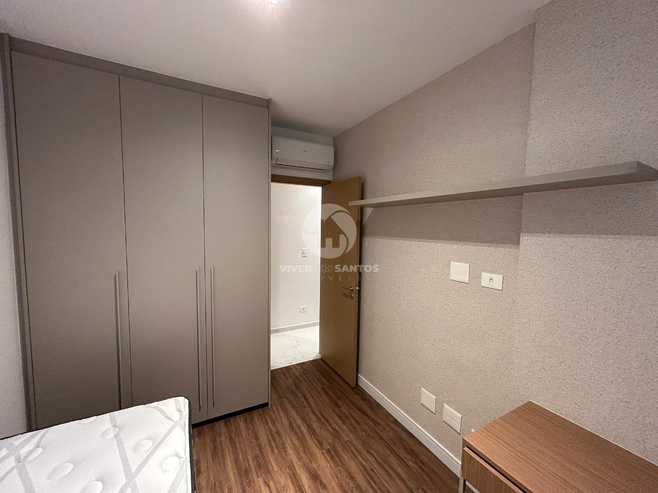 Apartamento Mobiliado, 3 Dormitórios, Suíte, Lazer Completo e 2 Vagas no Boqueirão – Santos/SP em Boqueirão, Santos — foto 22