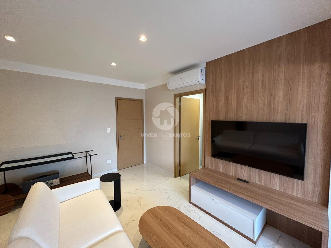 Apartamento Mobiliado, 3 Dormitórios, Suíte, Lazer Completo e 2 Vagas no Boqueirão – Santos/SP em Boqueirão, Santos — foto 4
