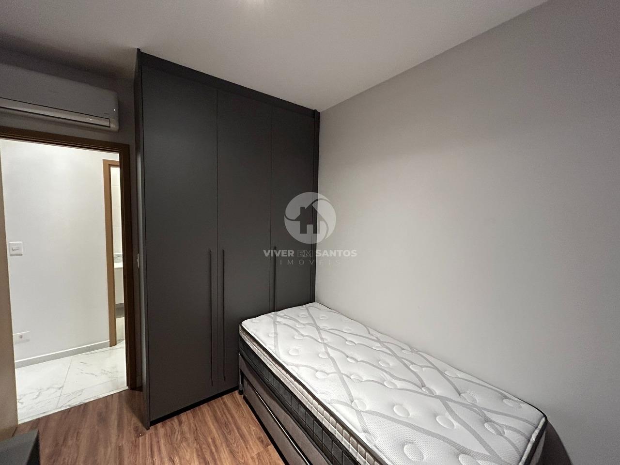 Apartamento Mobiliado, 3 Dormitórios, Suíte, Lazer Completo e 2 Vagas no Boqueirão – Santos/SP em Boqueirão, Santos — foto 19