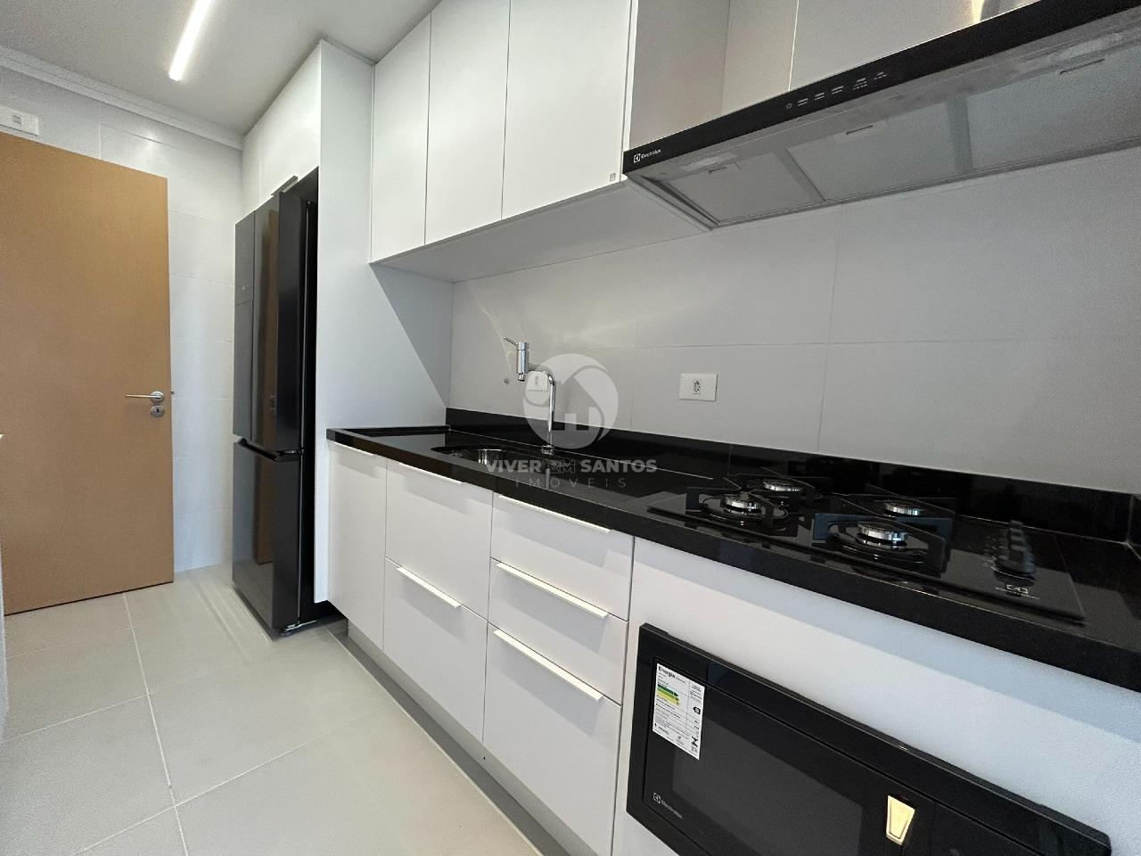Apartamento Mobiliado, 3 Dormitórios, Suíte, Lazer Completo e 2 Vagas no Boqueirão – Santos/SP em Boqueirão, Santos — foto 11