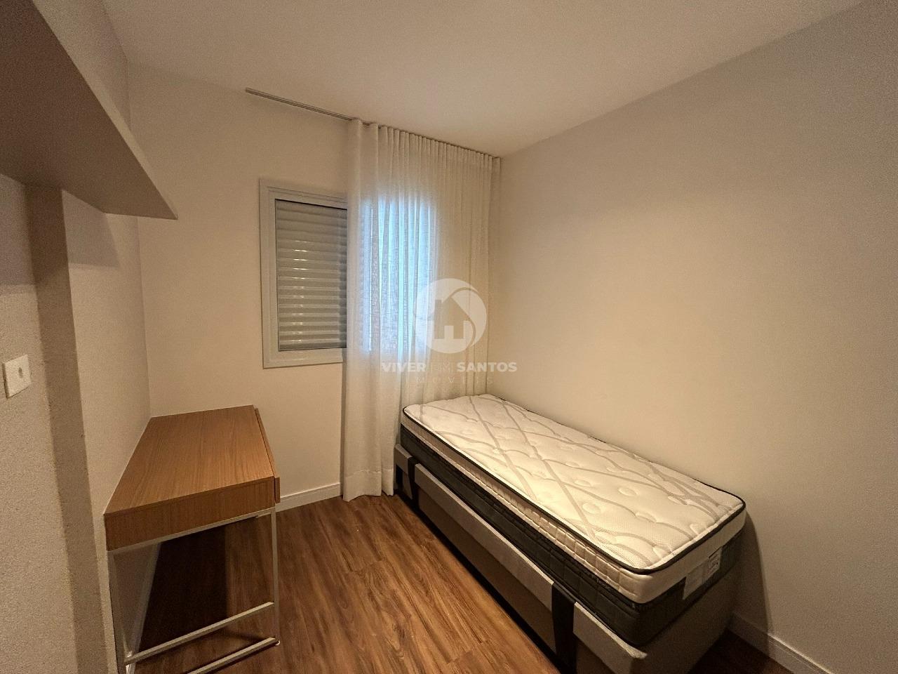 Apartamento Mobiliado, 3 Dormitórios, Suíte, Lazer Completo e 2 Vagas no Boqueirão – Santos/SP em Boqueirão, Santos — foto 20