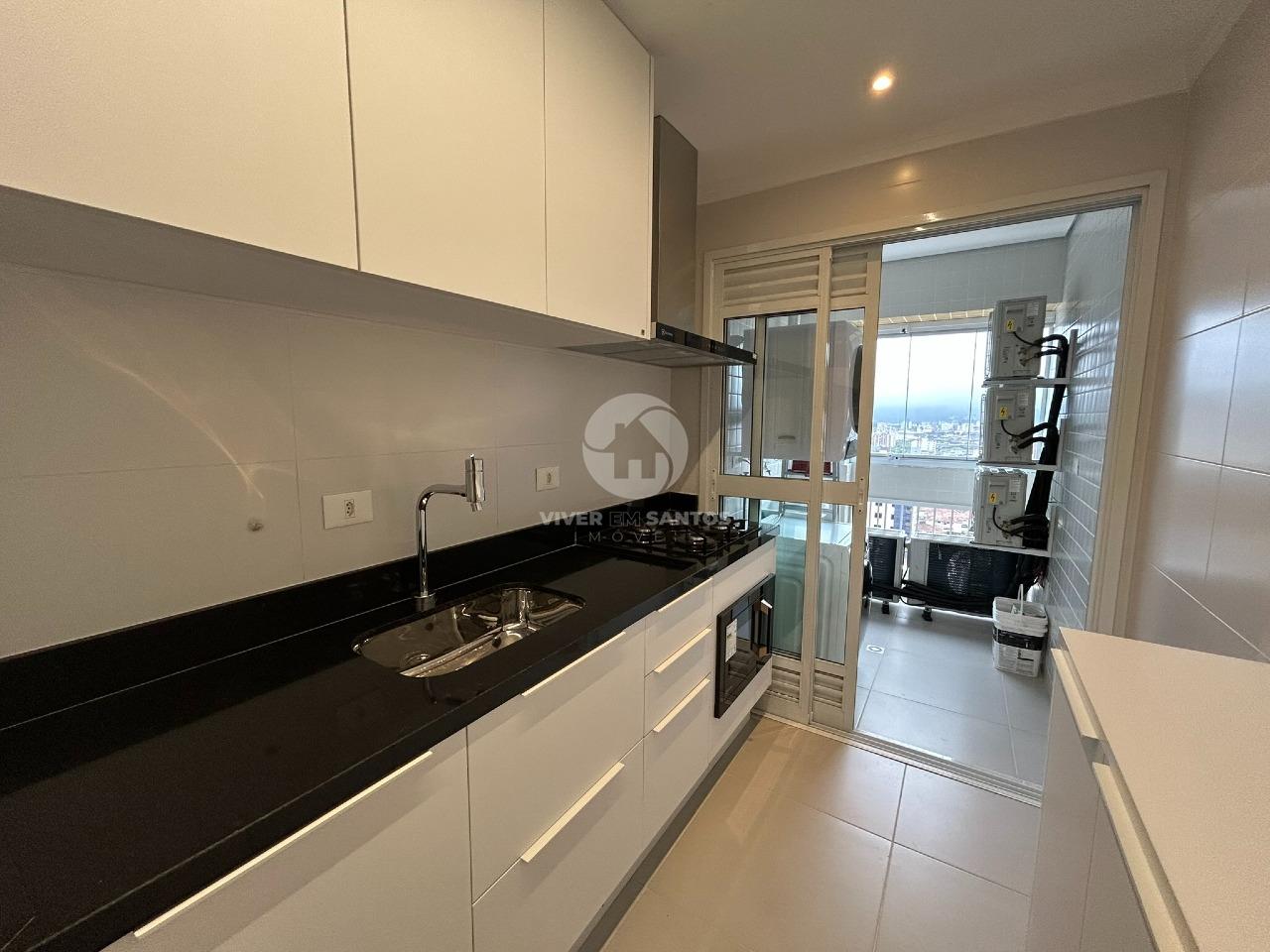 Apartamento Mobiliado, 3 Dormitórios, Suíte, Lazer Completo e 2 Vagas no Boqueirão – Santos/SP em Boqueirão, Santos — foto 9