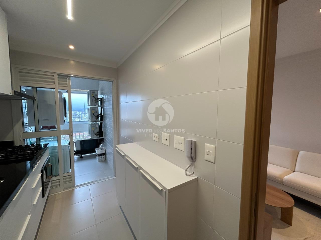 Apartamento Mobiliado, 3 Dormitórios, Suíte, Lazer Completo e 2 Vagas no Boqueirão – Santos/SP em Boqueirão, Santos — foto 14
