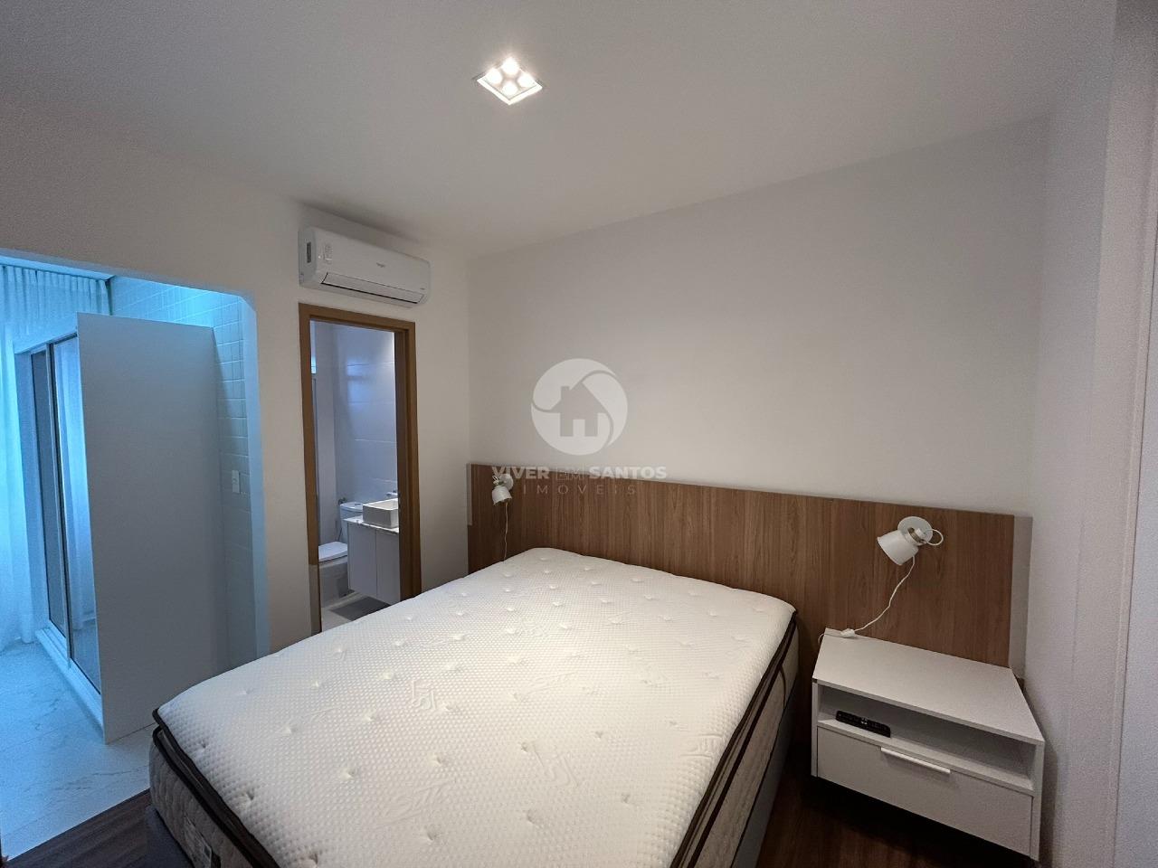 Apartamento Mobiliado, 3 Dormitórios, Suíte, Lazer Completo e 2 Vagas no Boqueirão – Santos/SP em Boqueirão, Santos — foto 23