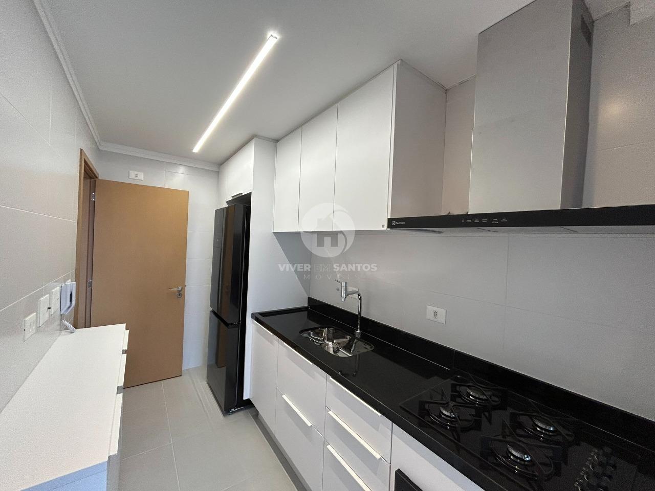 Apartamento Mobiliado, 3 Dormitórios, Suíte, Lazer Completo e 2 Vagas no Boqueirão – Santos/SP em Boqueirão, Santos — foto 10