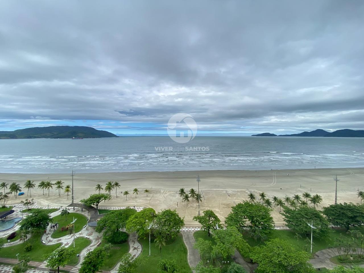Apartamento Frente Mar 135 m², 4 Dormitórios, 3 Vagas no Edifício Parque Verde Mar no Boqueirão – Santos/SP em Boqueirão, Santos — foto 7