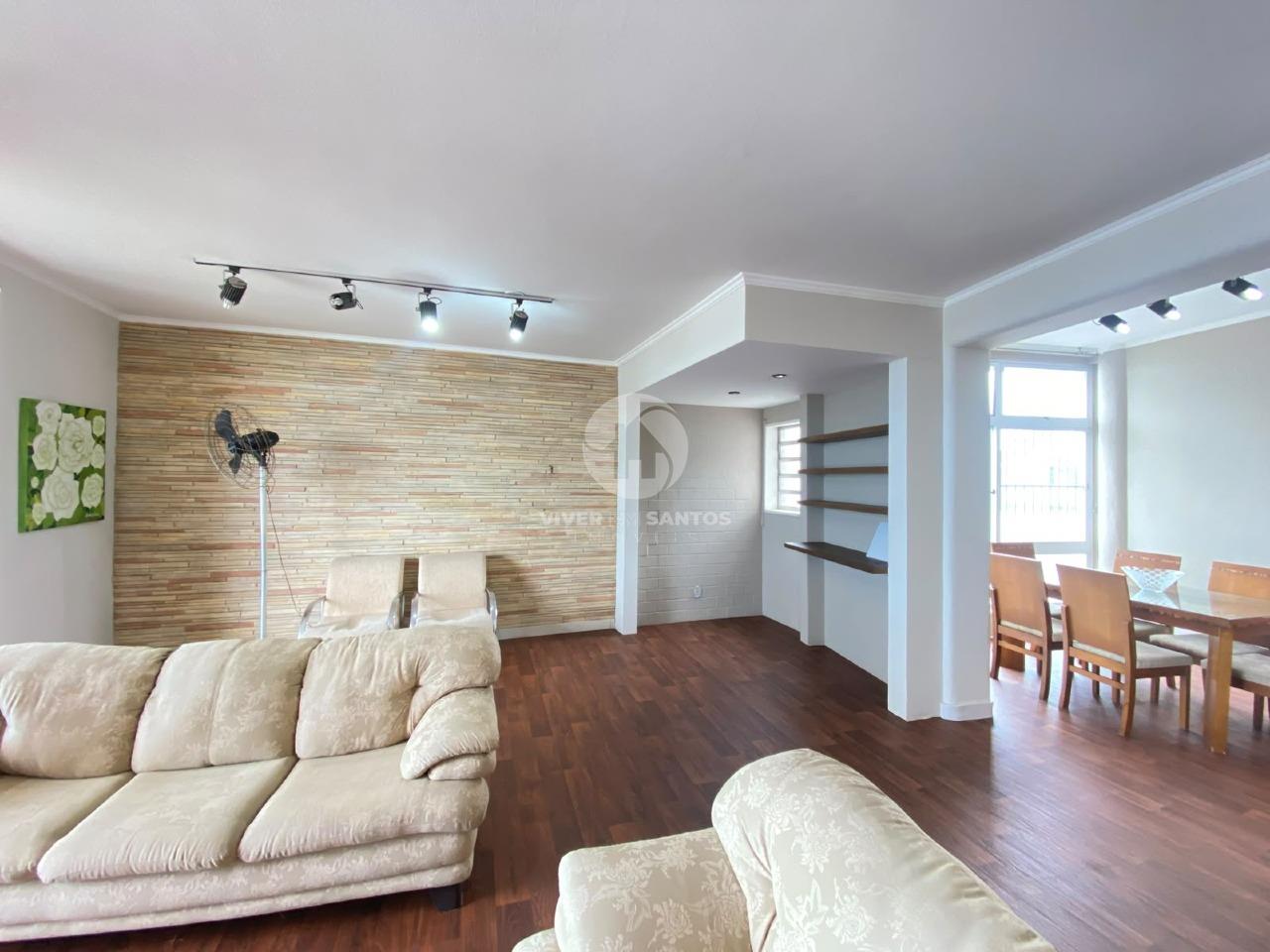 Apartamento Frente Mar 135 m², 4 Dormitórios, 3 Vagas no Edifício Parque Verde Mar no Boqueirão – Santos/SP em Boqueirão, Santos — foto 5