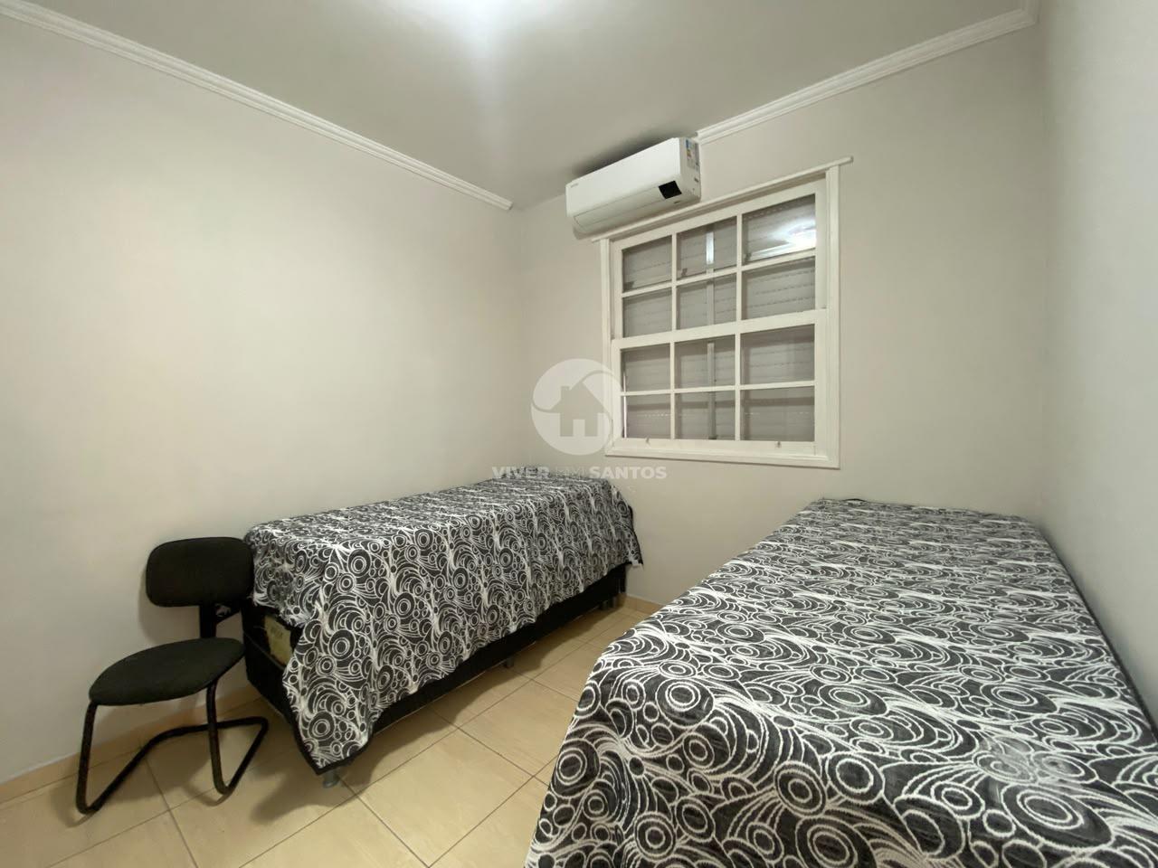 Apartamento Reformado, 2 Dormitórios, Vaga Coletiva e a 4 Quadras da Praia no Embaré – Santos/SP em Embaré, Santos — foto 5