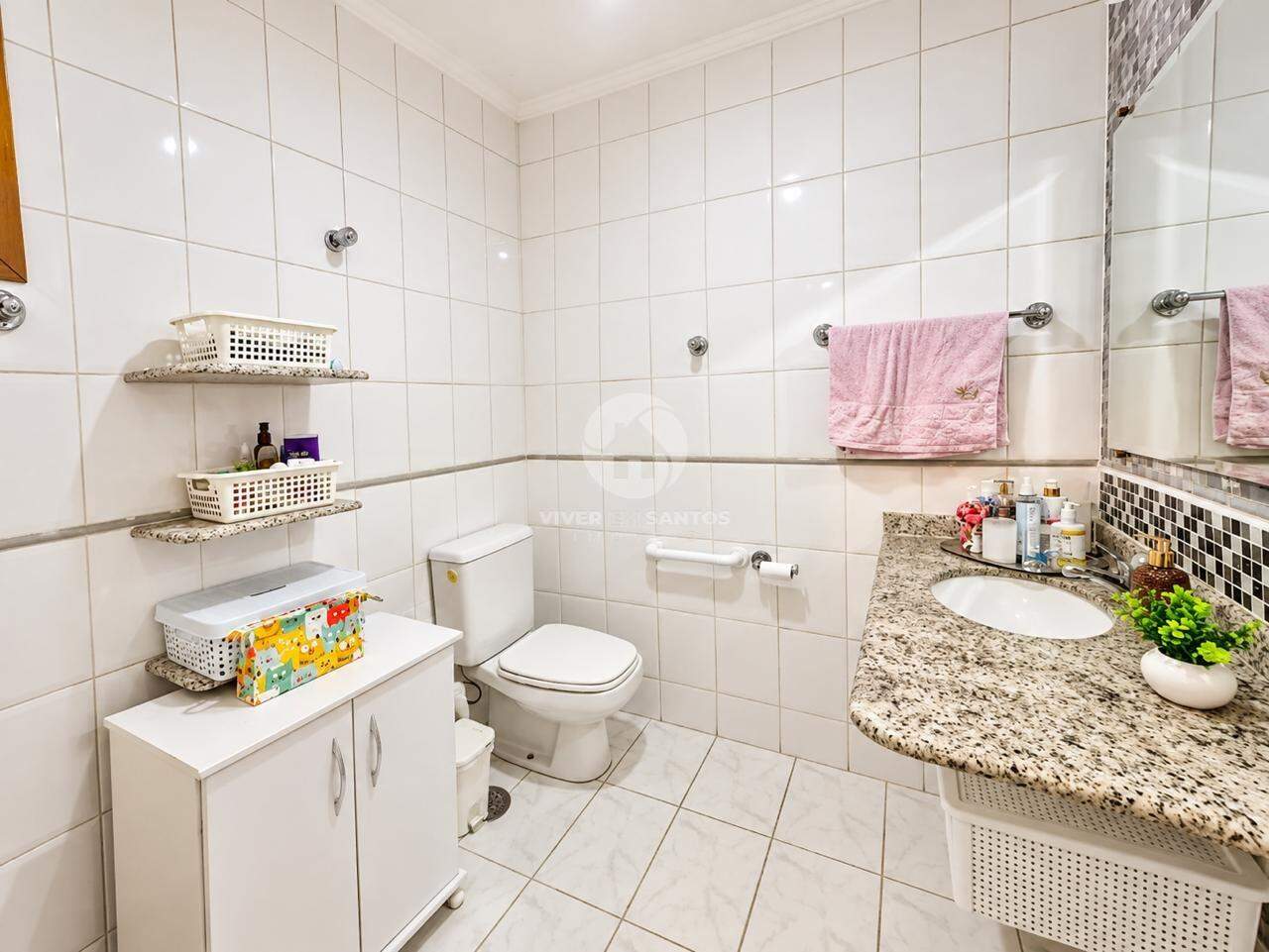 Apartamento 1 quarto e 1 vaga demarcada prédio frente mar - Aparecida - Santos em Aparecida, Santos — foto 18