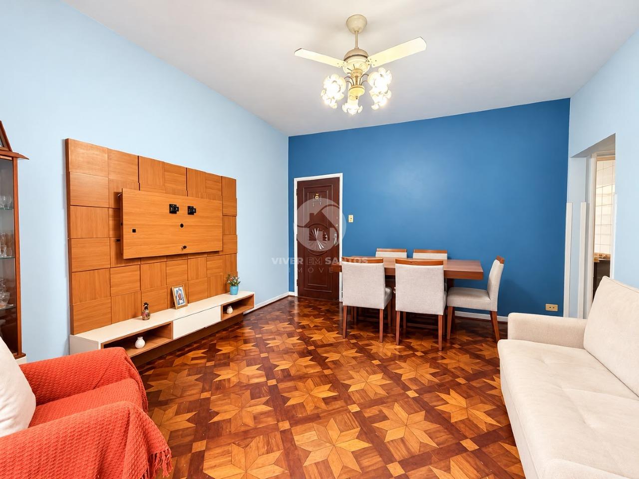 Apartamento de 121 m² com 3 quartos e 2 vagas à venda na Aparecida, Santos em Aparecida, Santos — foto 2