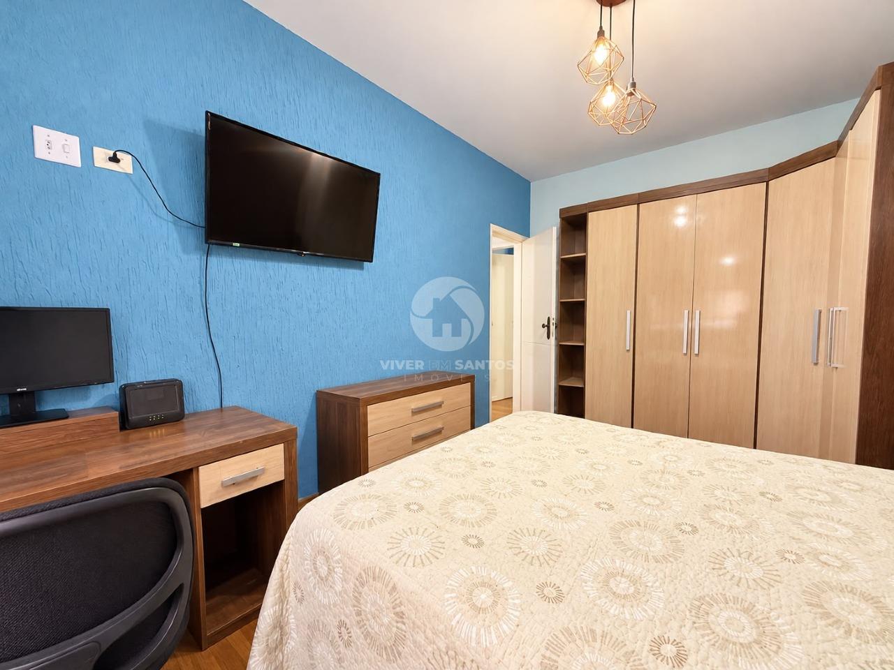 Apartamento de 121 m² com 3 quartos e 2 vagas à venda na Aparecida, Santos em Aparecida, Santos — foto 4