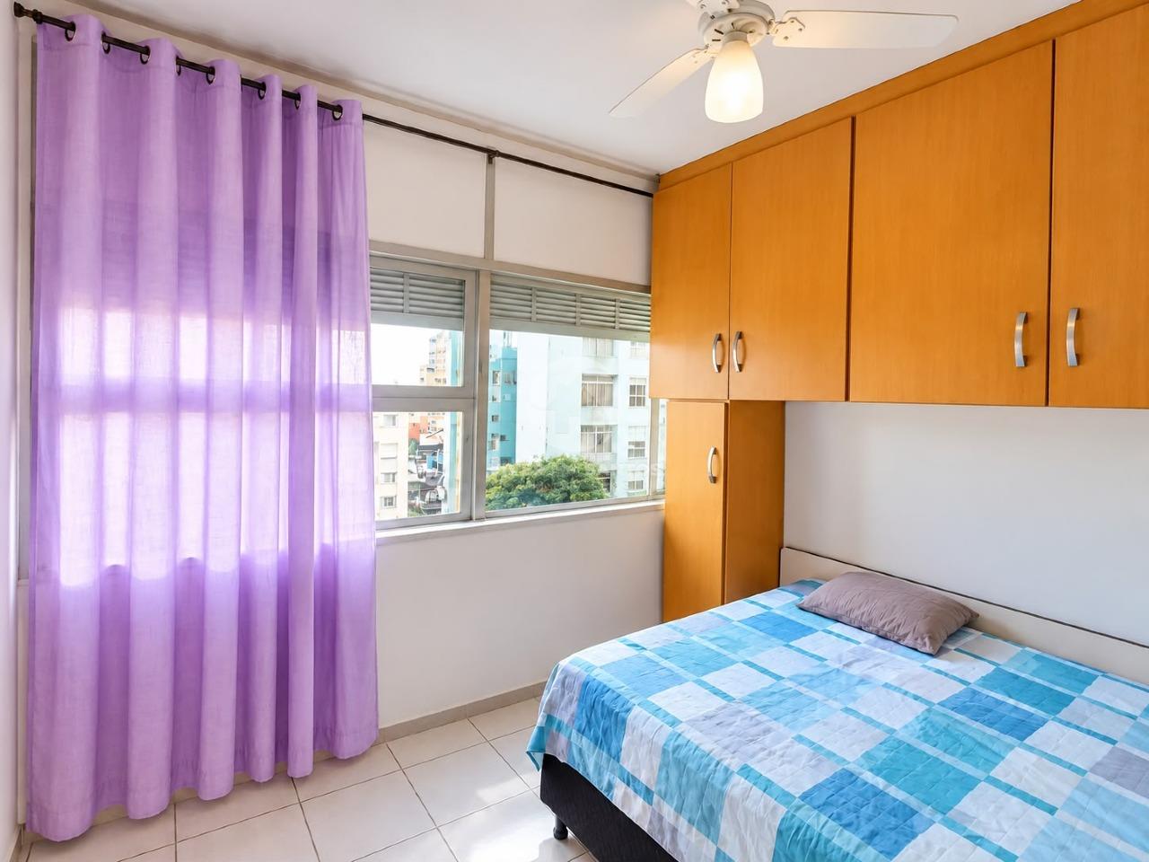 Apartamento 1 Dormitório, Planejados e Vaga de Garagem no Gonzaga – Santos/SP em Gonzaga, Santos — foto 4