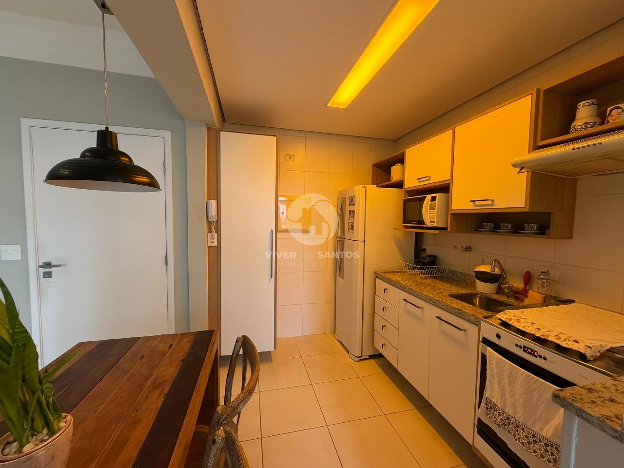 Apartamento 1 Dormitório, Varanda, Vaga e Lazer Completo no Boqueirão – Santos/SP em Boqueirão, Santos — foto 7