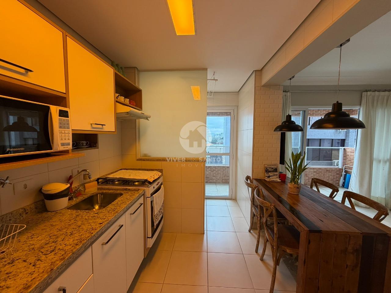 Apartamento 1 Dormitório, Varanda, Vaga e Lazer Completo no Boqueirão – Santos/SP em Boqueirão, Santos — foto 6
