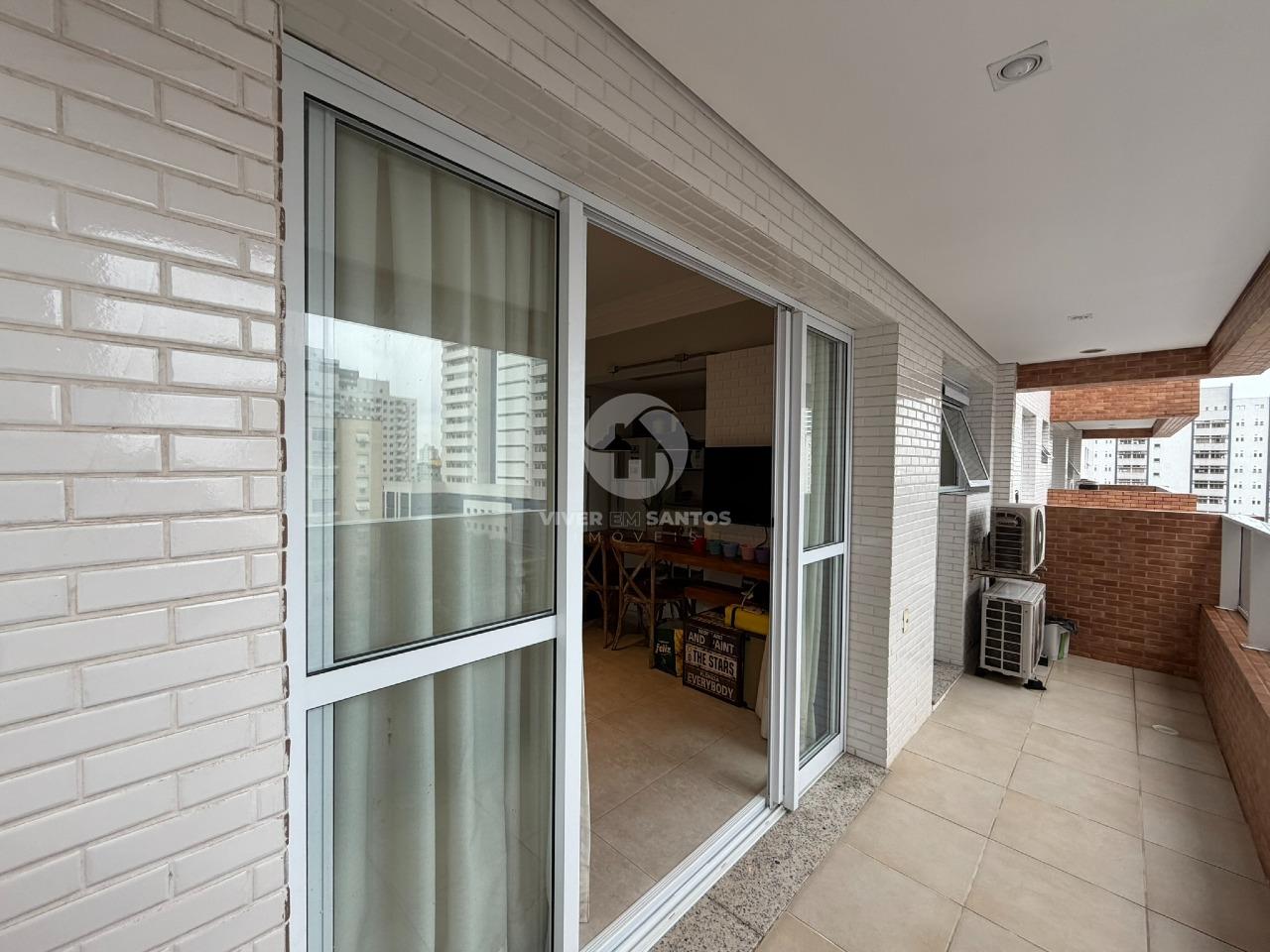 Apartamento 1 Dormitório, Varanda, Vaga e Lazer Completo no Boqueirão – Santos/SP em Boqueirão, Santos — foto 11