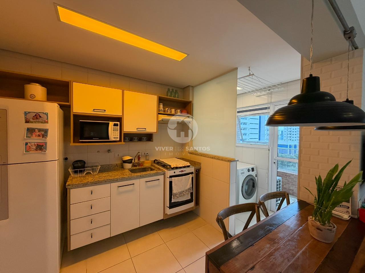 Apartamento 1 Dormitório, Varanda, Vaga e Lazer Completo no Boqueirão – Santos/SP em Boqueirão, Santos — foto 5