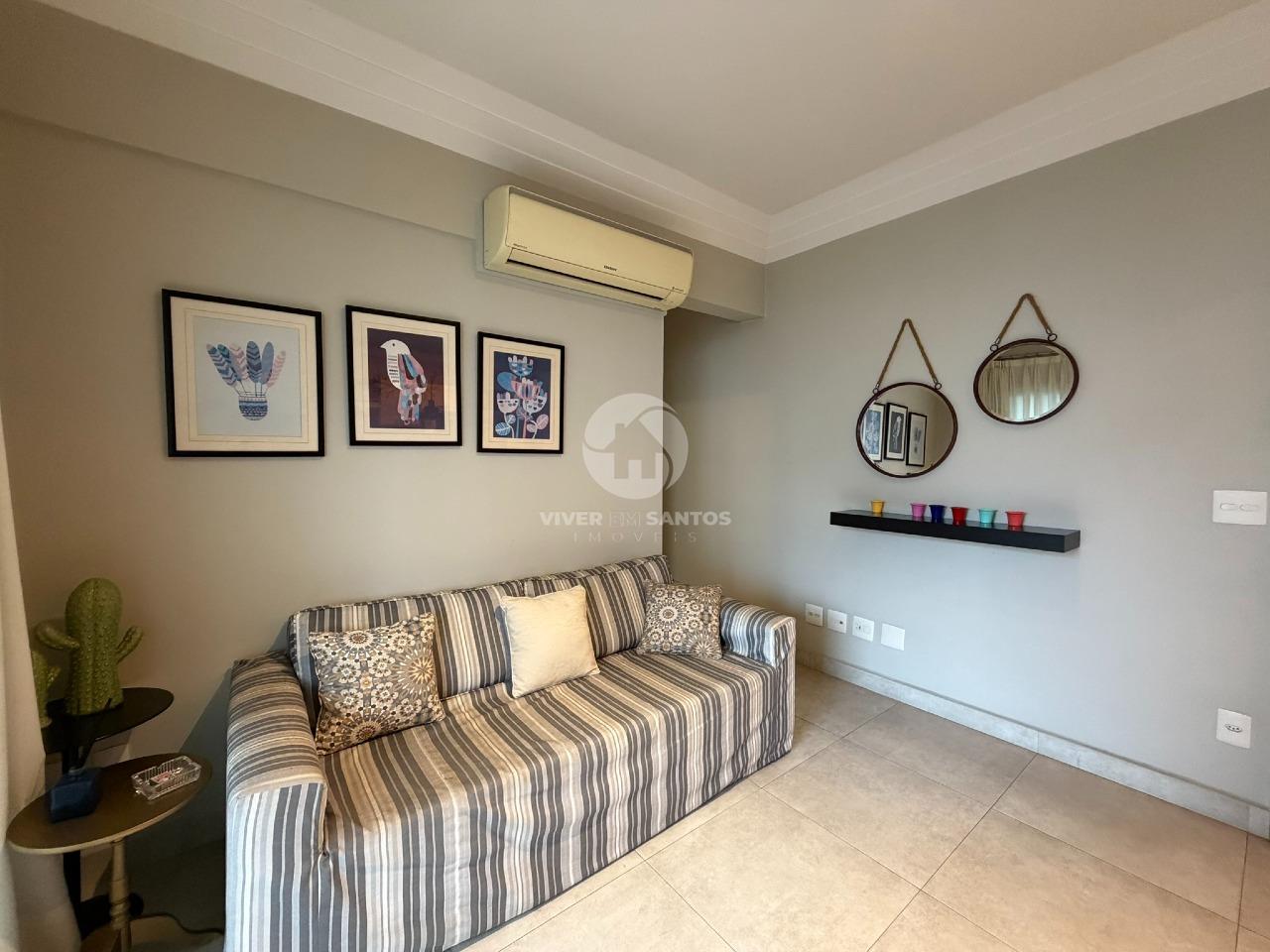 Apartamento 1 Dormitório, Varanda, Vaga e Lazer Completo no Boqueirão – Santos/SP em Boqueirão, Santos — foto 2
