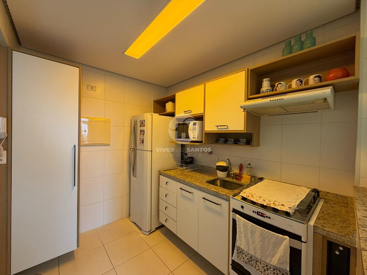 Apartamento 1 Dormitório, Varanda, Vaga e Lazer Completo no Boqueirão – Santos/SP em Boqueirão, Santos — foto 8