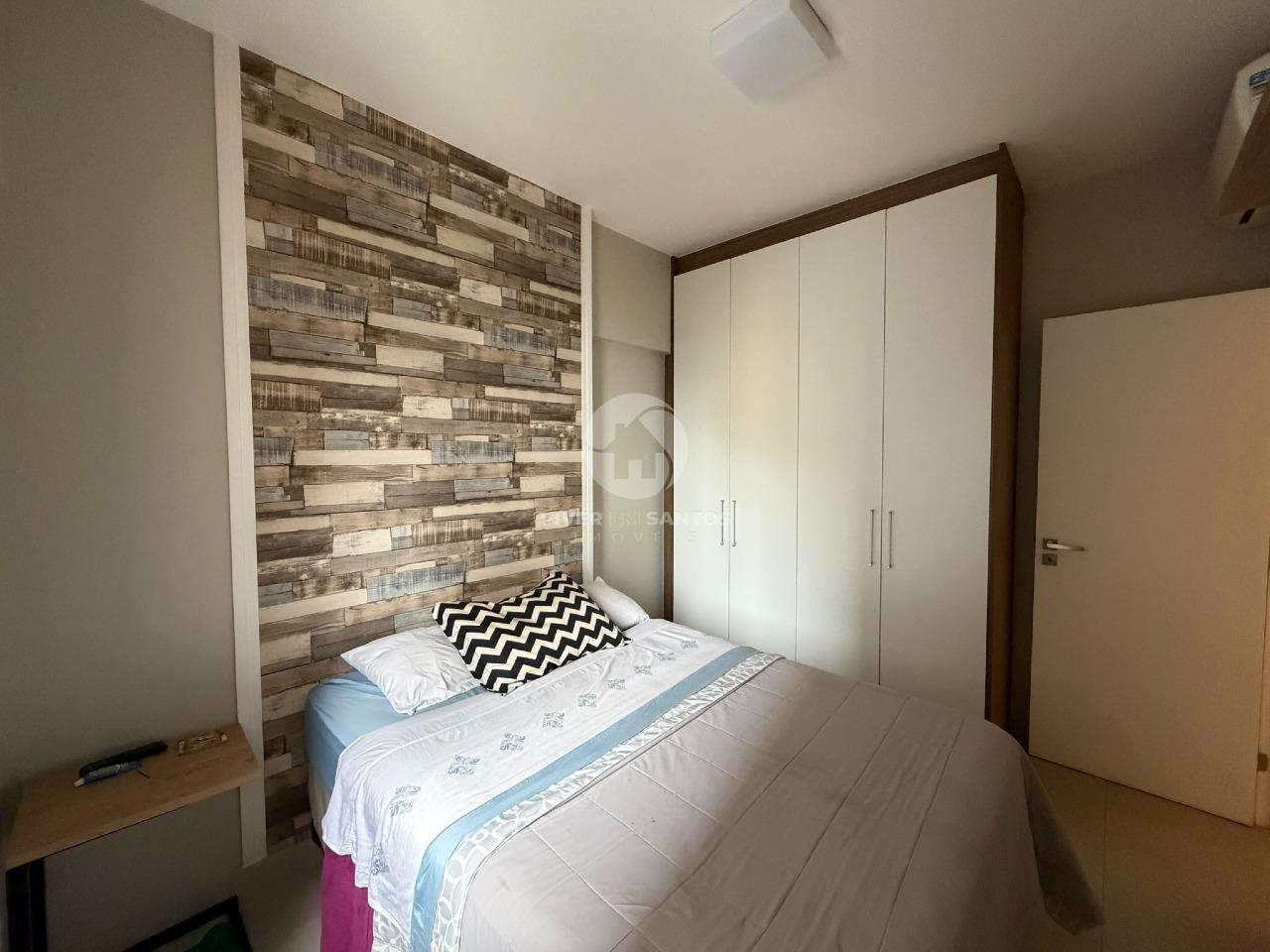 Apartamento 1 Dormitório, Varanda, Vaga e Lazer Completo no Boqueirão – Santos/SP em Boqueirão, Santos — foto 15