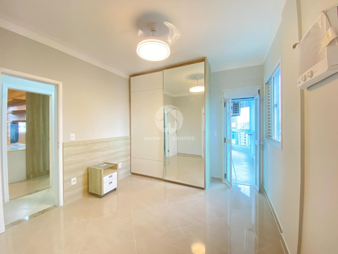 Cobertura Duplex 219 m², 3 Suítes, Piscina Privativa, Vista Mar e 2 Vagas na Ponta da Praia - Santos/SP em Ponta da Praia, Santos — foto 19