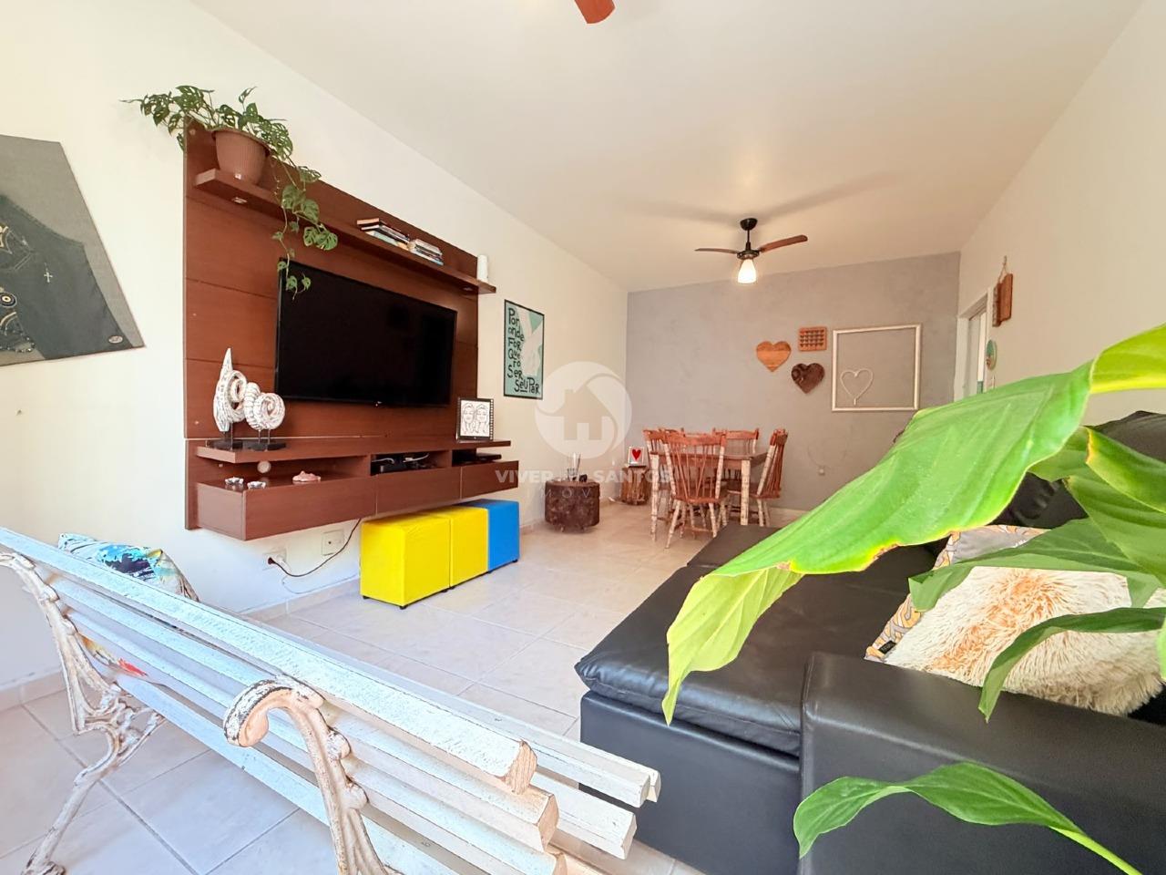 Apartamento, 3 Dormitórios, Suíte, 1 por Andar e Vaga no Boqueirão – Santos/SP em Boqueirão, Santos — foto 3
