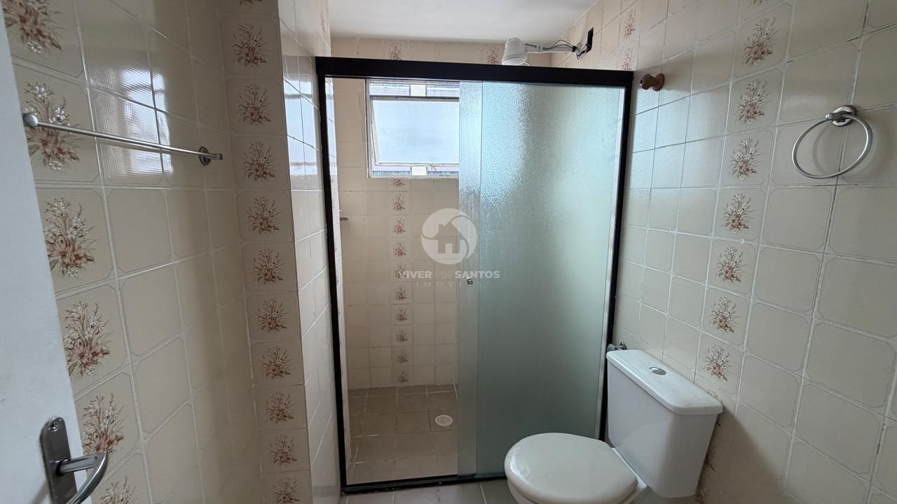 Apartamento 2 Dormitórios, Sala Ampla, Área de Serviço Separada e Elevador – Santos/SP em Embaré, Santos — foto 15