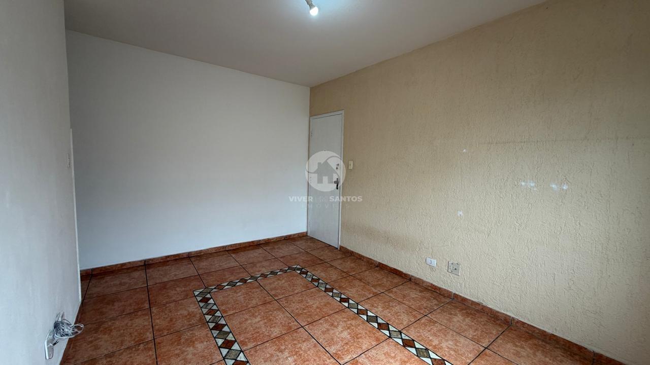 Apartamento 2 Dormitórios, Sala Ampla, Área de Serviço Separada e Elevador – Santos/SP em Embaré, Santos — foto 3