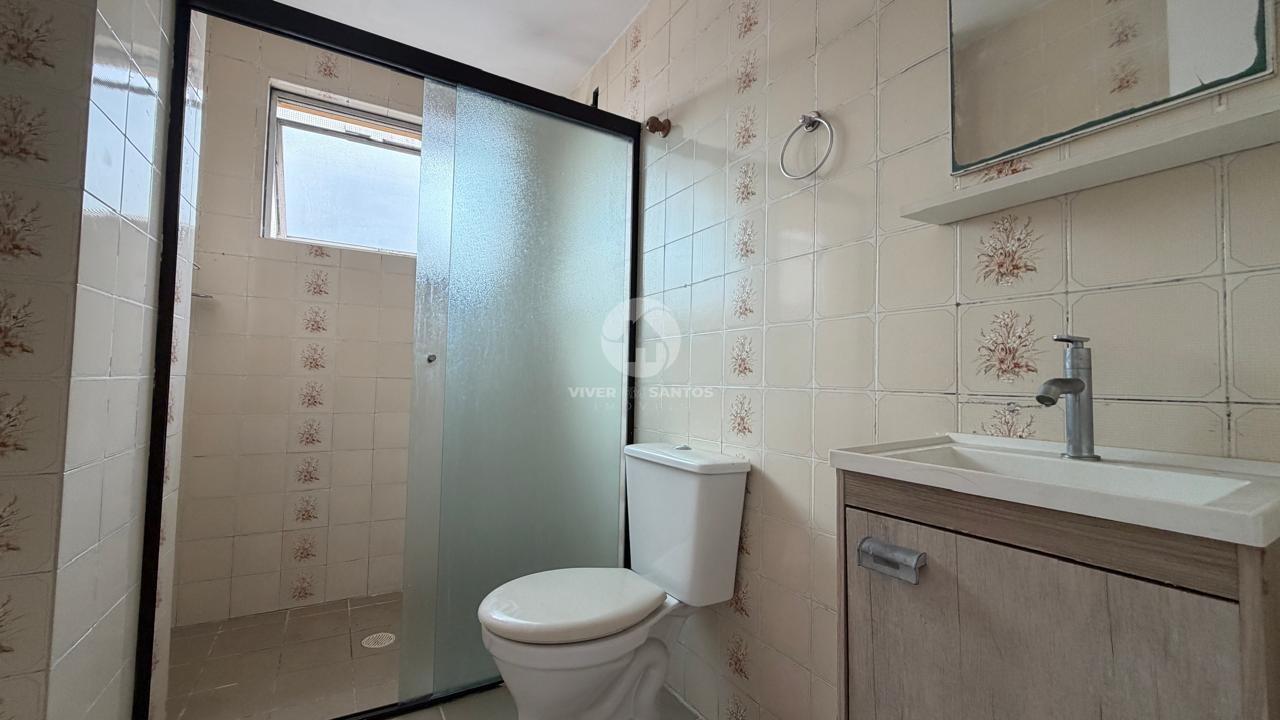 Apartamento 2 Dormitórios, Sala Ampla, Área de Serviço Separada e Elevador – Santos/SP em Embaré, Santos — foto 11