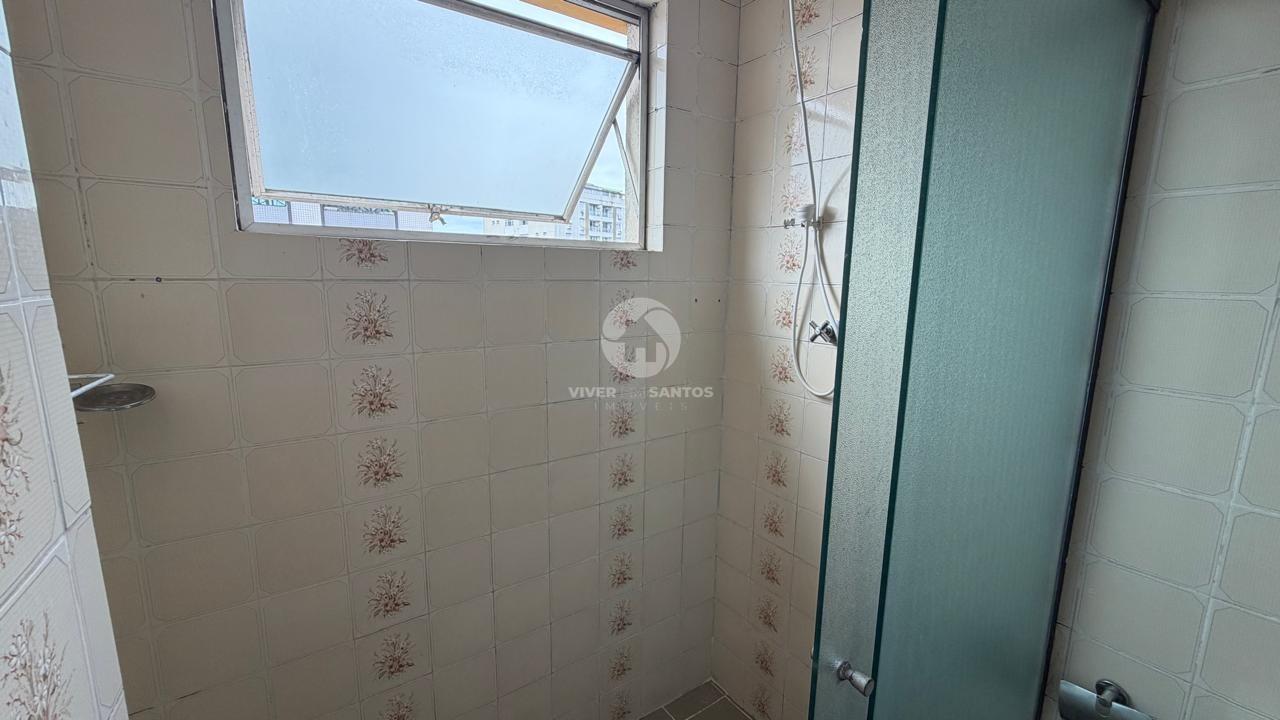 Apartamento 2 Dormitórios, Sala Ampla, Área de Serviço Separada e Elevador – Santos/SP em Embaré, Santos — foto 10