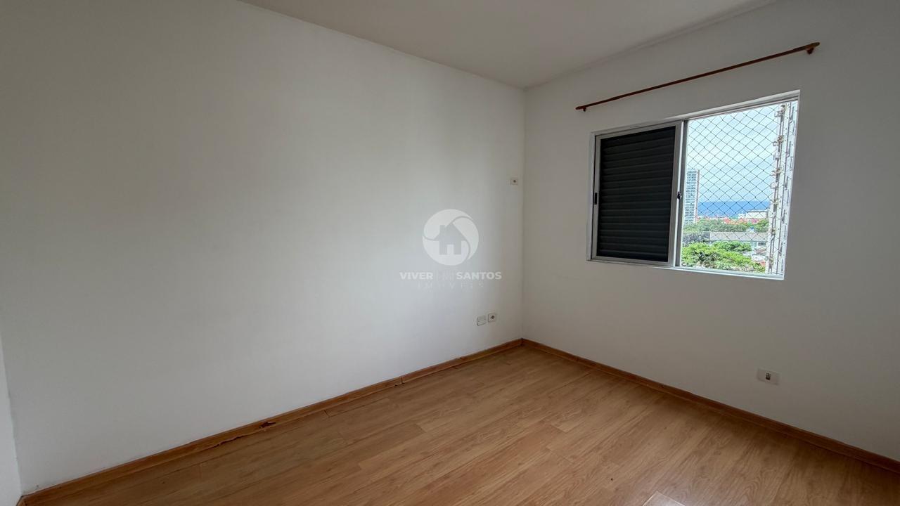 Apartamento 2 Dormitórios, Sala Ampla, Área de Serviço Separada e Elevador – Santos/SP em Embaré, Santos — foto 7