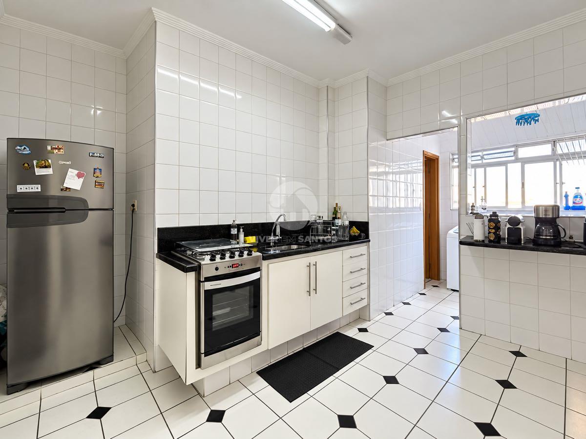Apartamento, 2 Dormitórios, sendo 1 suíte, Dependência de Serviço, Vaga e Portaria 24h no Campo Grande – Santos/SP em Campo Grande, Santos — foto 7