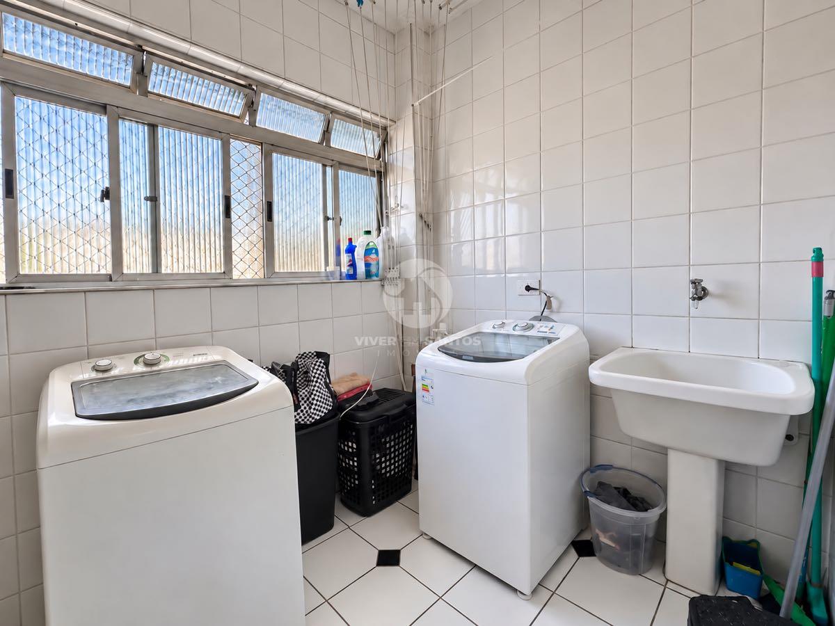 Apartamento, 2 Dormitórios, sendo 1 suíte, Dependência de Serviço, Vaga e Portaria 24h no Campo Grande – Santos/SP em Campo Grande, Santos — foto 9