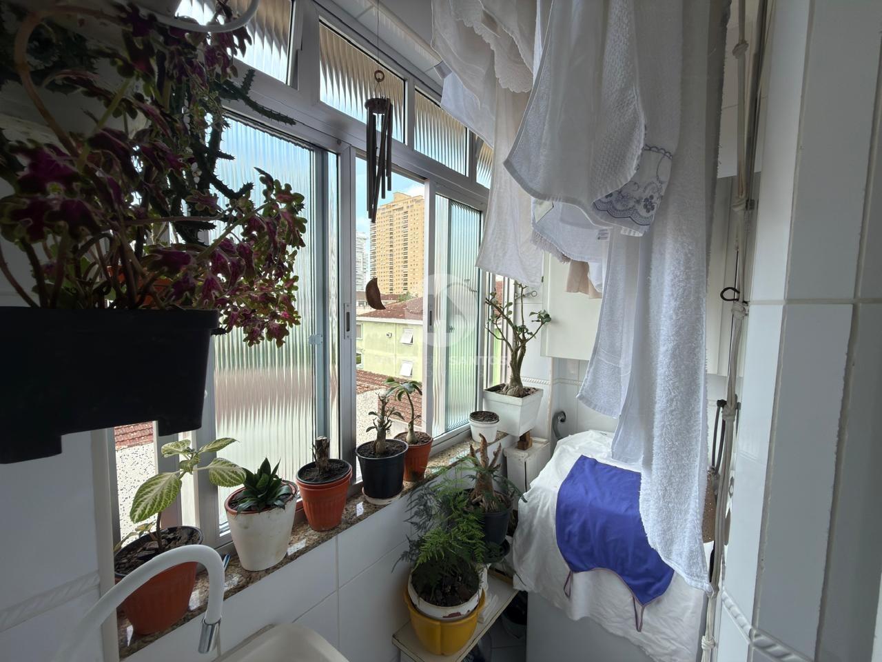 Apartamento, 2 Dormitórios, Vista Livre e Vaga Demarcada no Embaré – Santos/SP em Embaré, Santos — foto 16