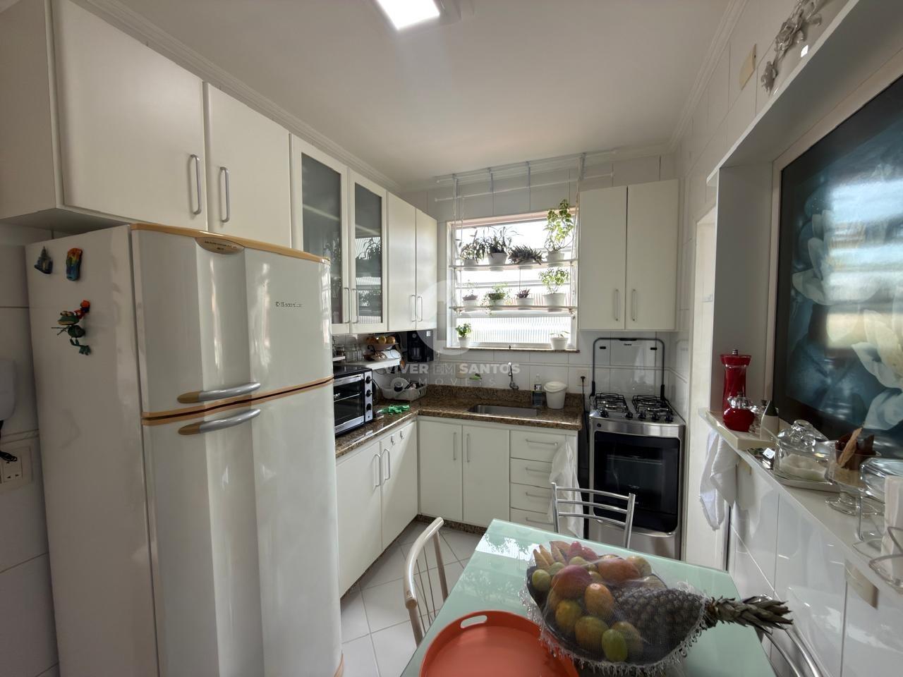 Apartamento, 2 Dormitórios, Vista Livre e Vaga Demarcada no Embaré – Santos/SP em Embaré, Santos — foto 14