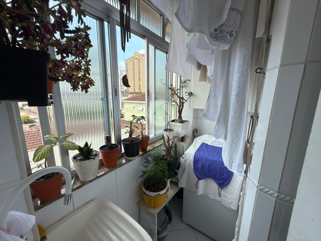 Apartamento, 2 Dormitórios, Vista Livre e Vaga Demarcada no Embaré – Santos/SP em Embaré, Santos — foto 17