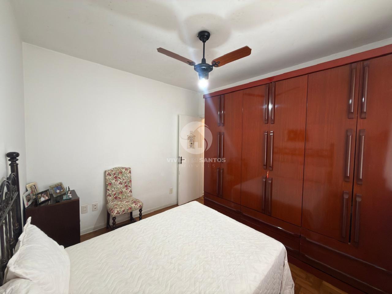 Apartamento, 2 Dormitórios, Vista Livre e Vaga Demarcada no Embaré – Santos/SP em Embaré, Santos — foto 5