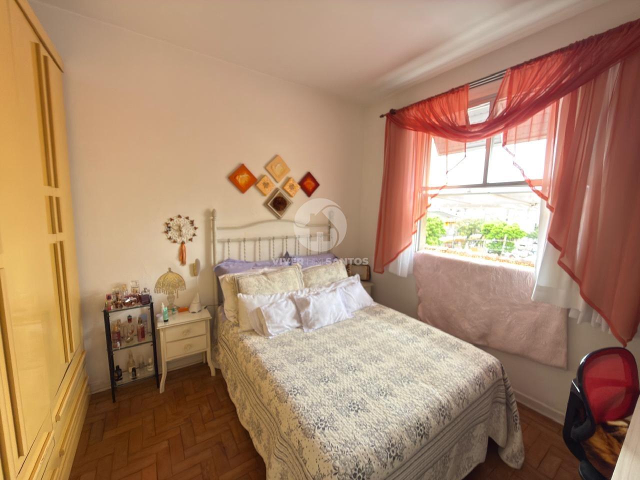 Apartamento, 2 Dormitórios, Vista Livre e Vaga Demarcada no Embaré – Santos/SP em Embaré, Santos — foto 9