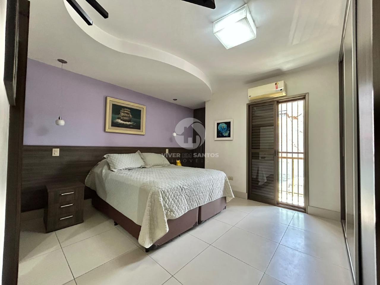 Sobrado 3 Dormitórios, Suíte com Hidromassagem, Piscina, Churrasqueira e 2 Vagas no Embaré – Santos/SP em Embaré, Santos — foto 8