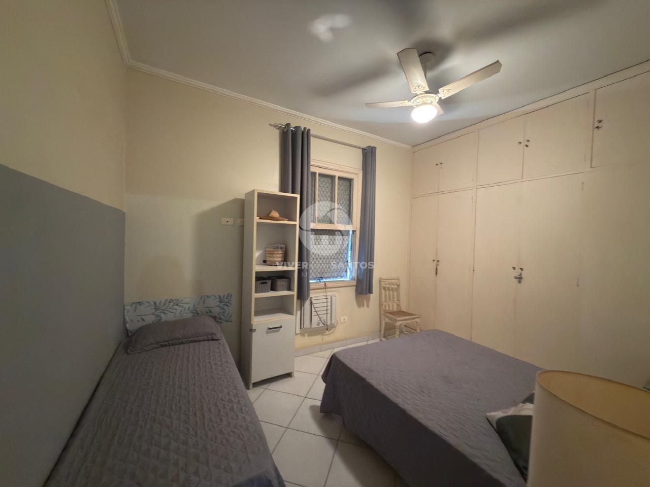 Apartamento de Frente, 63 m², 2 Dormitórios e na Quadra da Praia no Boqueirão – Santos/SP em Boqueirão, Santos — foto 11