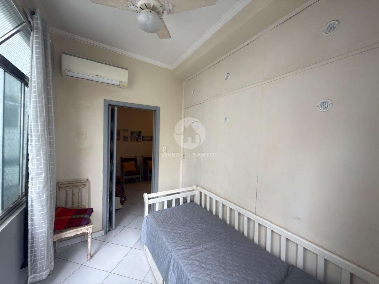 Apartamento de Frente, 63 m², 2 Dormitórios e na Quadra da Praia no Boqueirão – Santos/SP em Boqueirão, Santos — foto 14