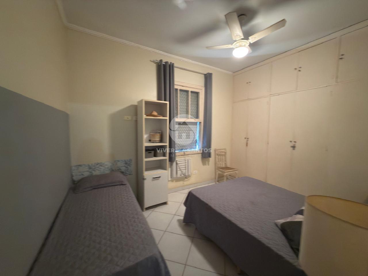 Apartamento de Frente, 63 m², 2 Dormitórios e na Quadra da Praia no Boqueirão – Santos/SP em Boqueirão, Santos — foto 7