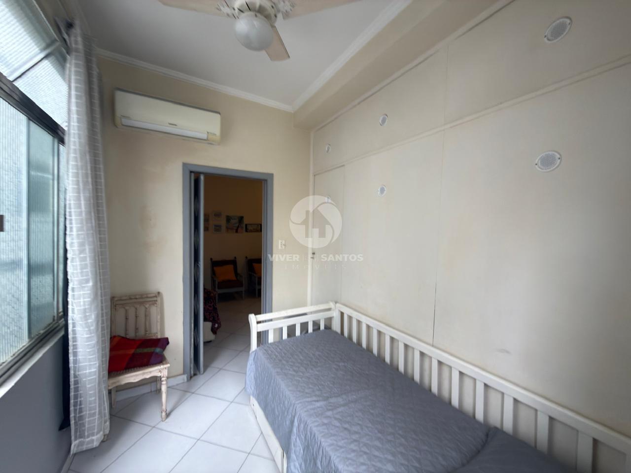 Apartamento de Frente, 63 m², 2 Dormitórios e na Quadra da Praia no Boqueirão – Santos/SP em Boqueirão, Santos — foto 13
