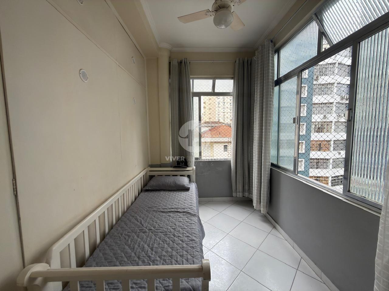 Apartamento de Frente, 63 m², 2 Dormitórios e na Quadra da Praia no Boqueirão – Santos/SP em Boqueirão, Santos — foto 12