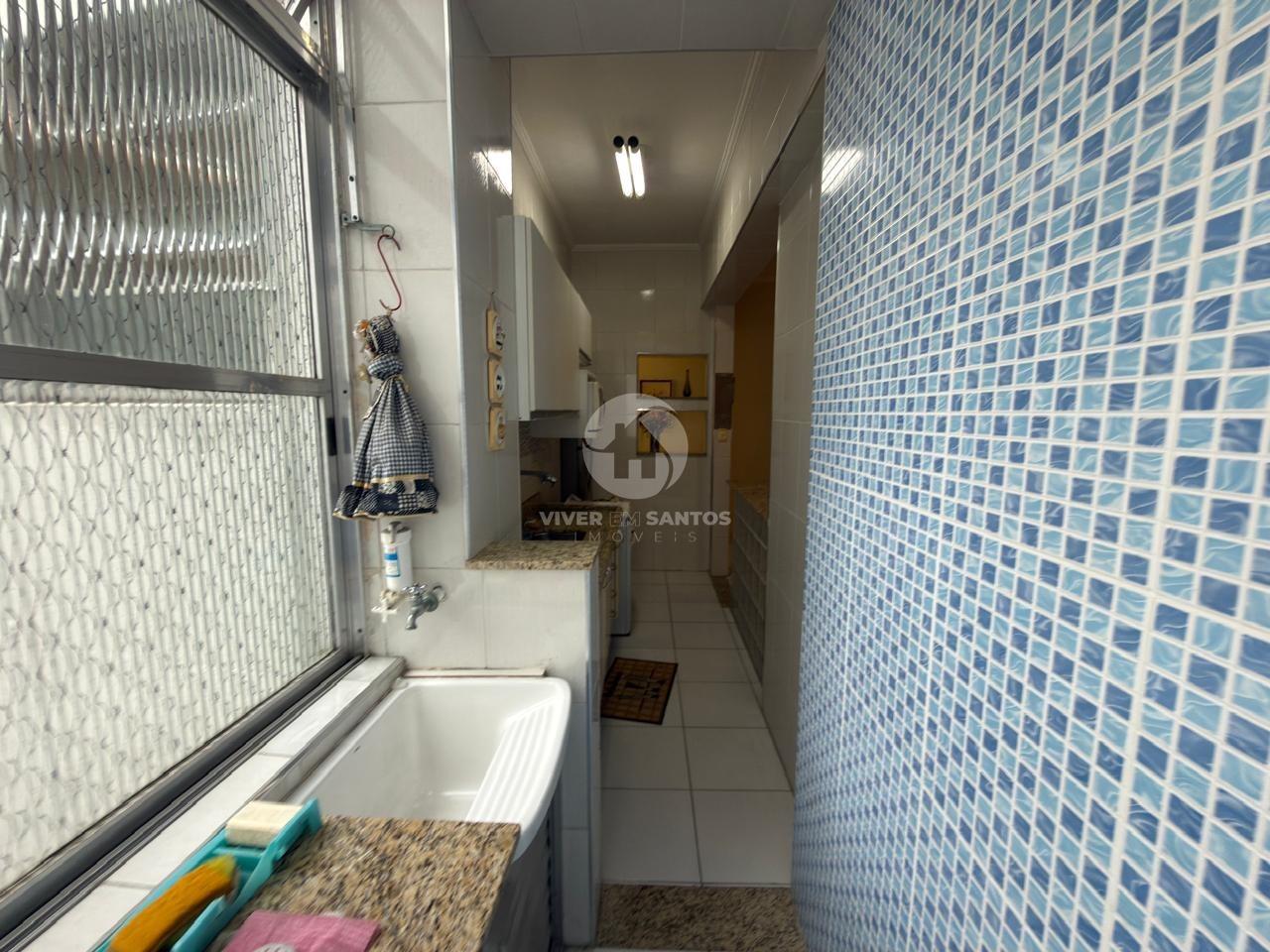 Apartamento de Frente, 63 m², 2 Dormitórios e na Quadra da Praia no Boqueirão – Santos/SP em Boqueirão, Santos — foto 17