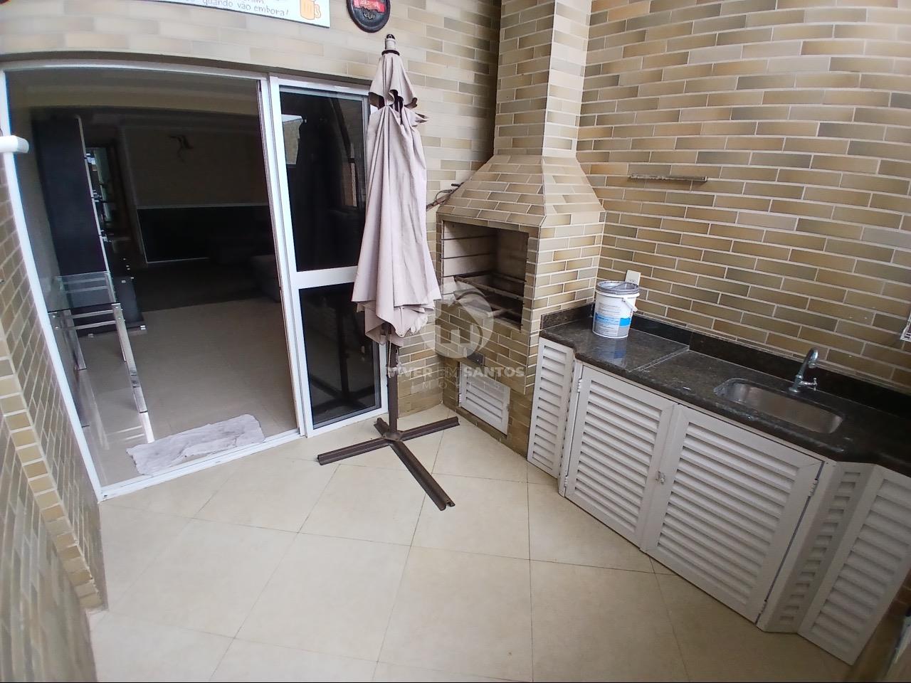 Cobertura, 4 Suítes, Piscina Privativa, Churrasqueira e 3 Vagas no Embaré – Santos/SP em Embaré, Santos — foto 4