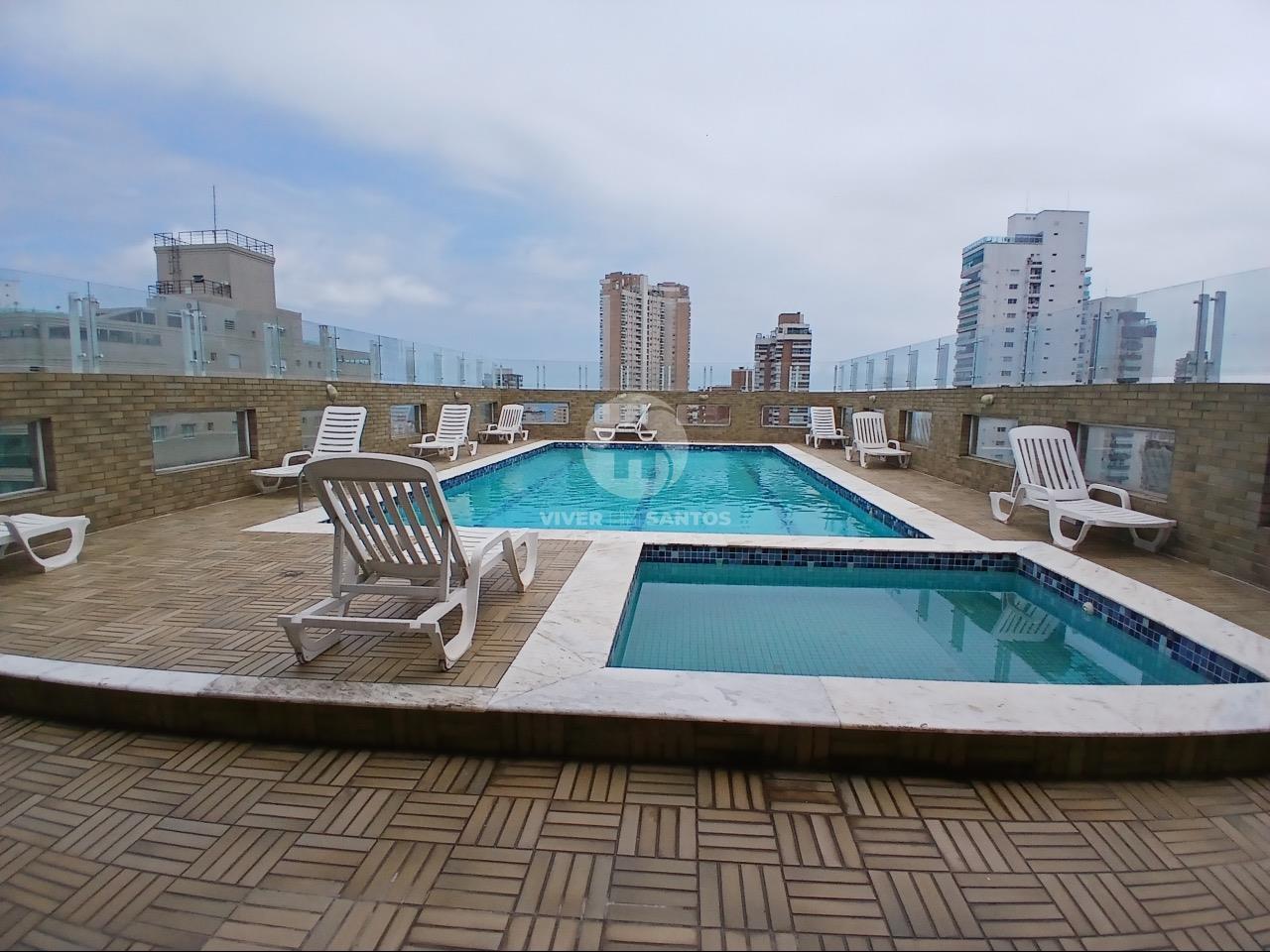 Cobertura, 4 Suítes, Piscina Privativa, Churrasqueira e 3 Vagas no Embaré – Santos/SP em Embaré, Santos — foto 26