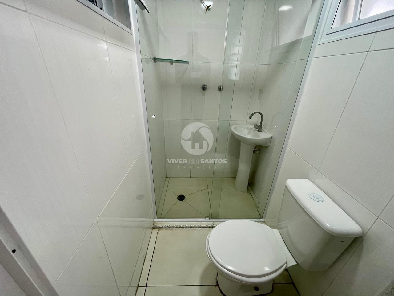 Apartamento Pé na Areia, 3 Dormitórios, Suíte, Vista para o Mar e 2 Vagas no José Menino – Santos/SP em José Menino, Santos — foto 21