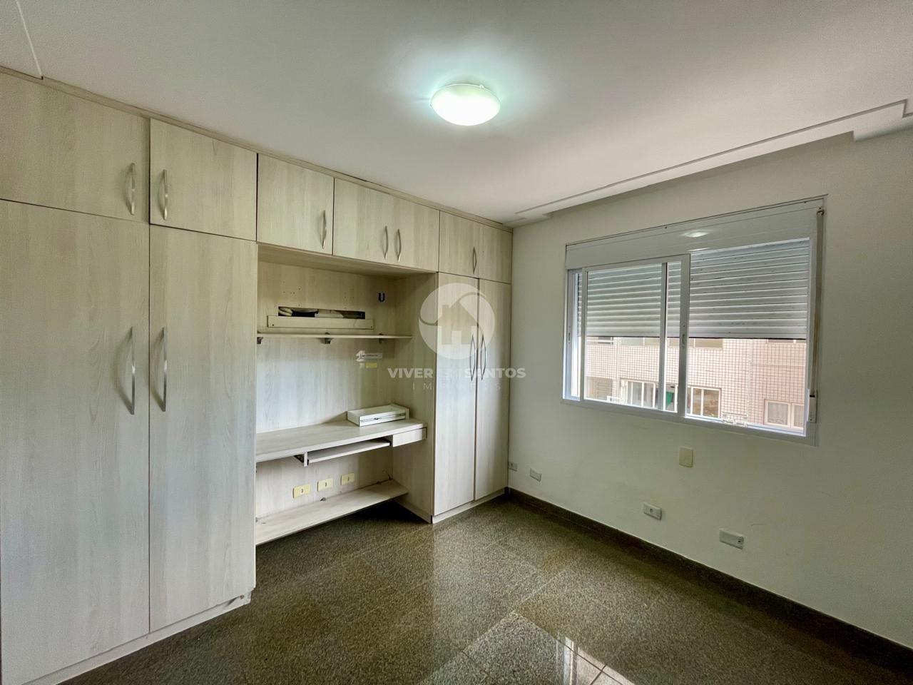 Apartamento Pé na Areia, 3 Dormitórios, Suíte, Vista para o Mar e 2 Vagas no José Menino – Santos/SP em José Menino, Santos — foto 10