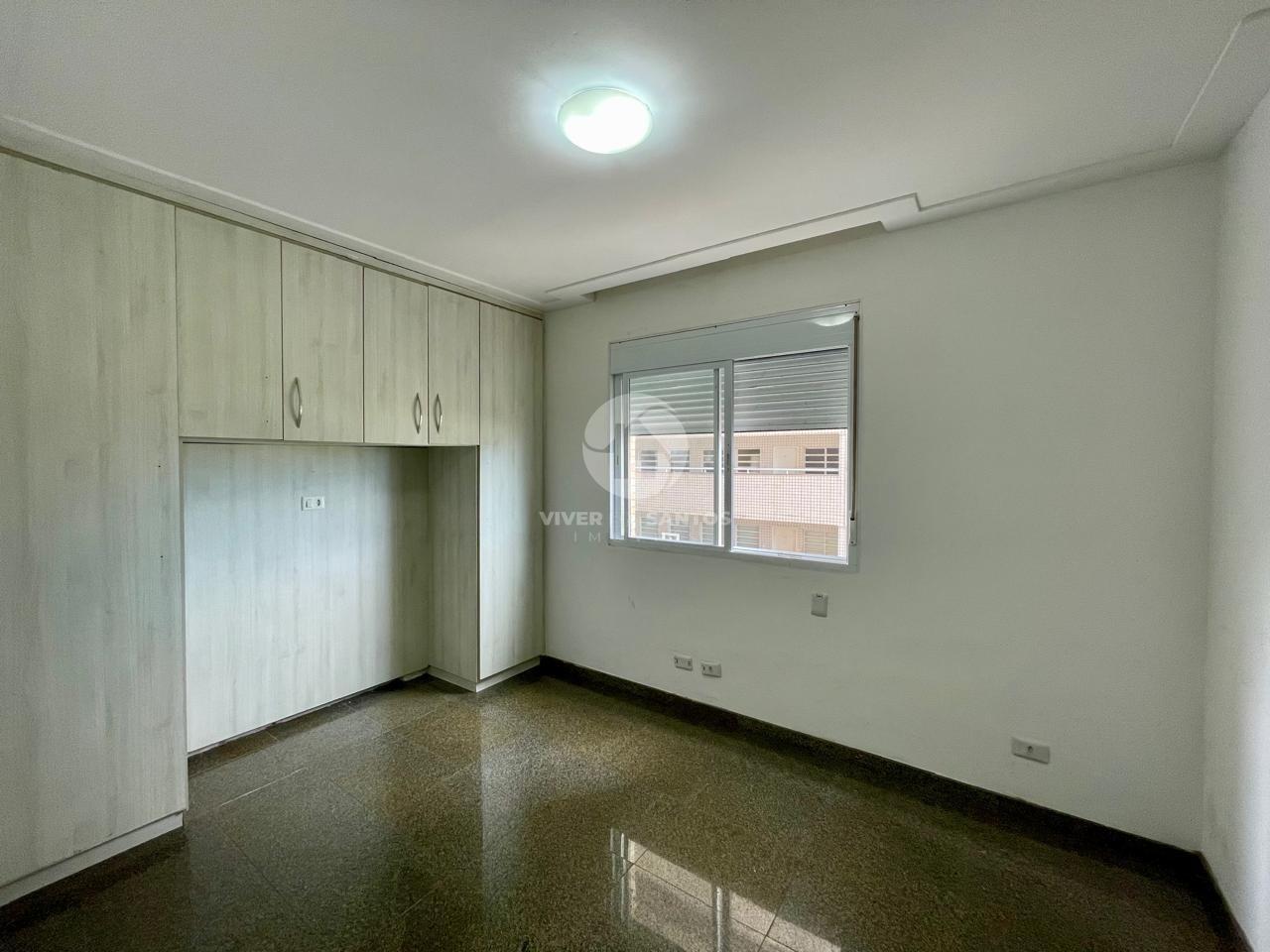 Apartamento Pé na Areia, 3 Dormitórios, Suíte, Vista para o Mar e 2 Vagas no José Menino – Santos/SP em José Menino, Santos — foto 13
