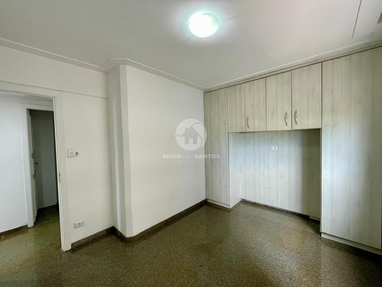 Apartamento Pé na Areia, 3 Dormitórios, Suíte, Vista para o Mar e 2 Vagas no José Menino – Santos/SP em José Menino, Santos — foto 11